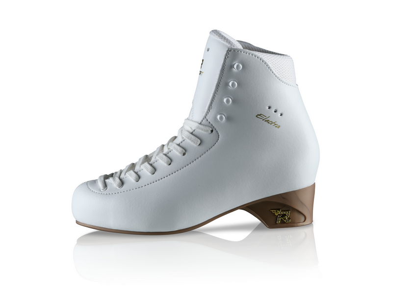 Risport Electra Light Boot Only Figure Skate in White - Sizes 220 - 255