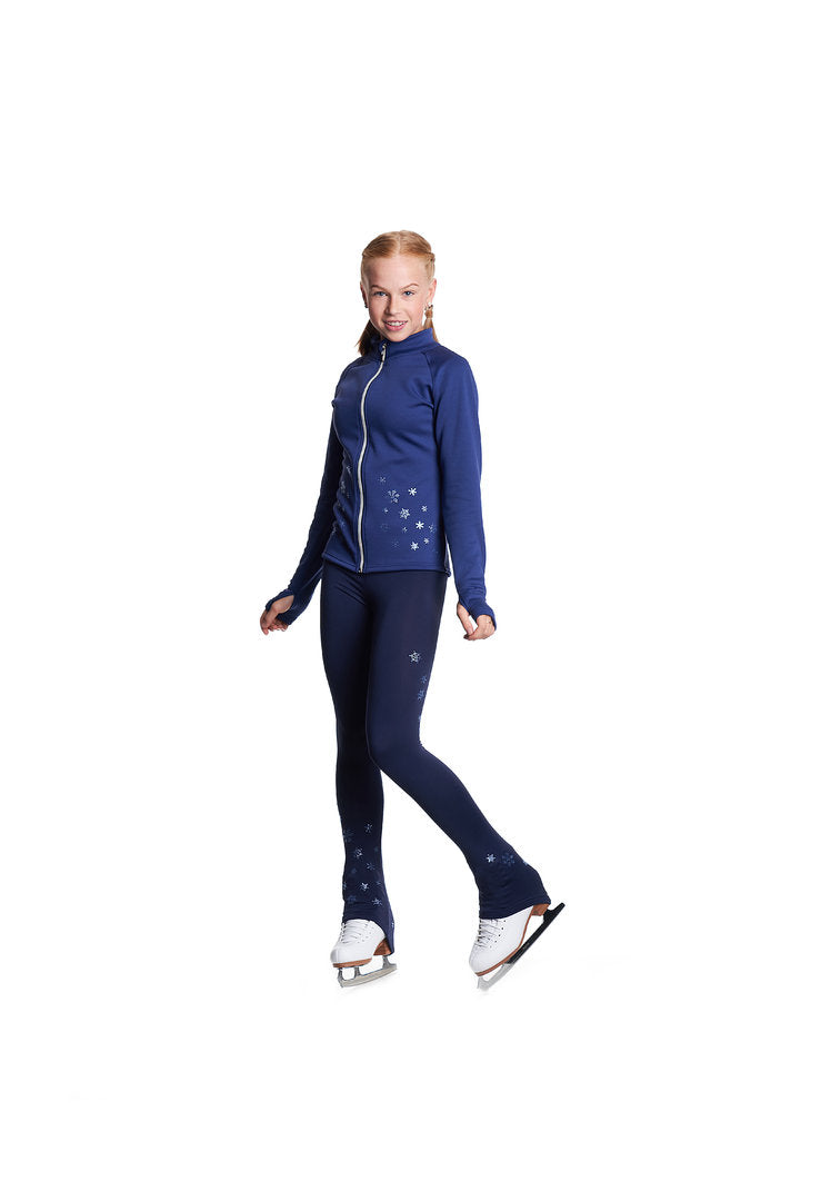 JIV Leggings Snowflakes Youth – Figure Skating Boutique