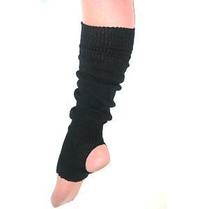 Short Length Black Leg Warmers