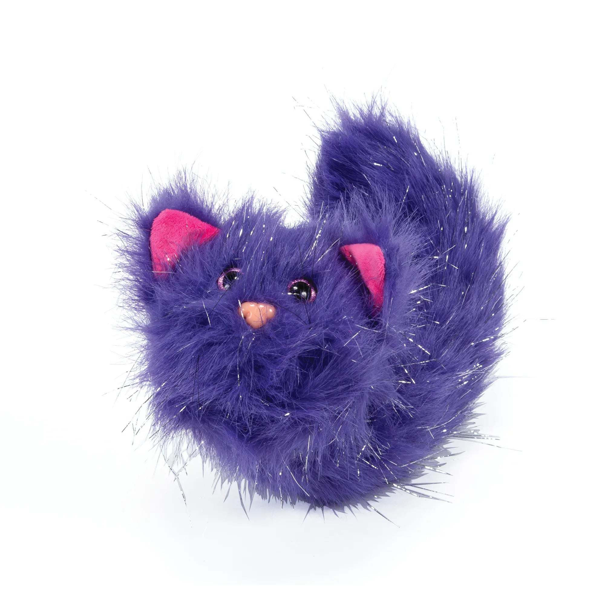 Jerry's Blade Buddies - Purple Sparkle Kitty Critter Tail Covers 1392