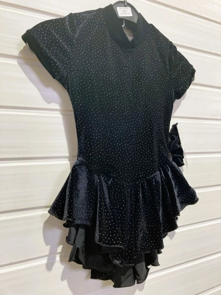 Chloe Noel DSV73 Ice Skating Dress in Black - Child Small