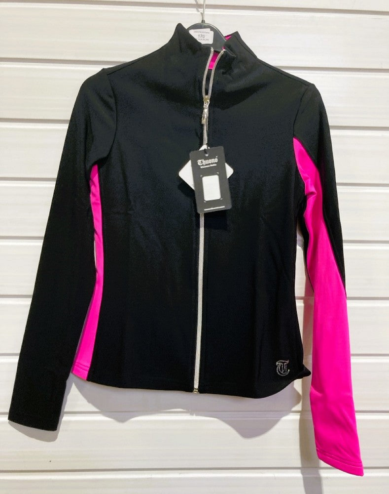 Thuono Performance Jacket Black & Pink - Size Medium