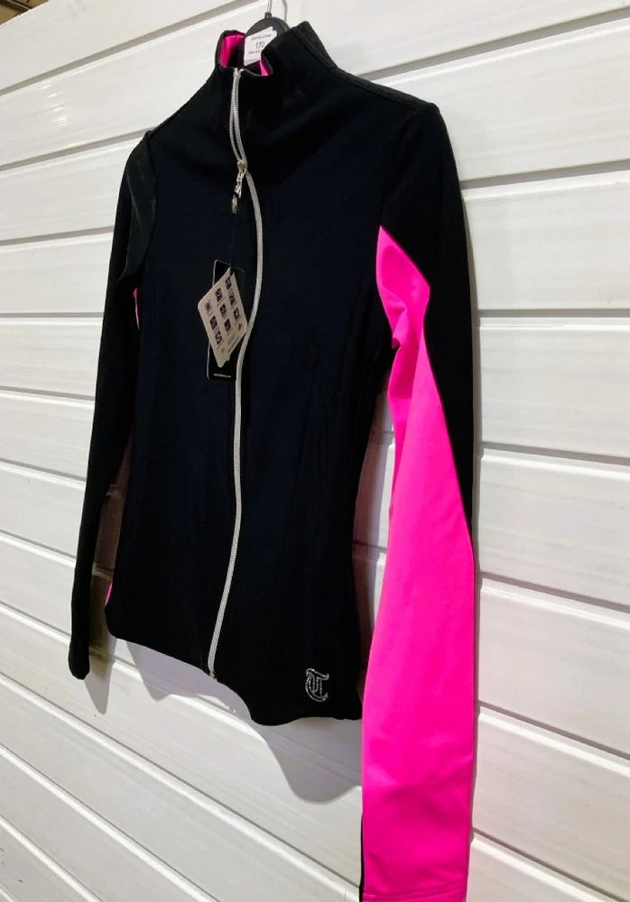 Thuono Performance Jacket Black & Pink - Size Medium