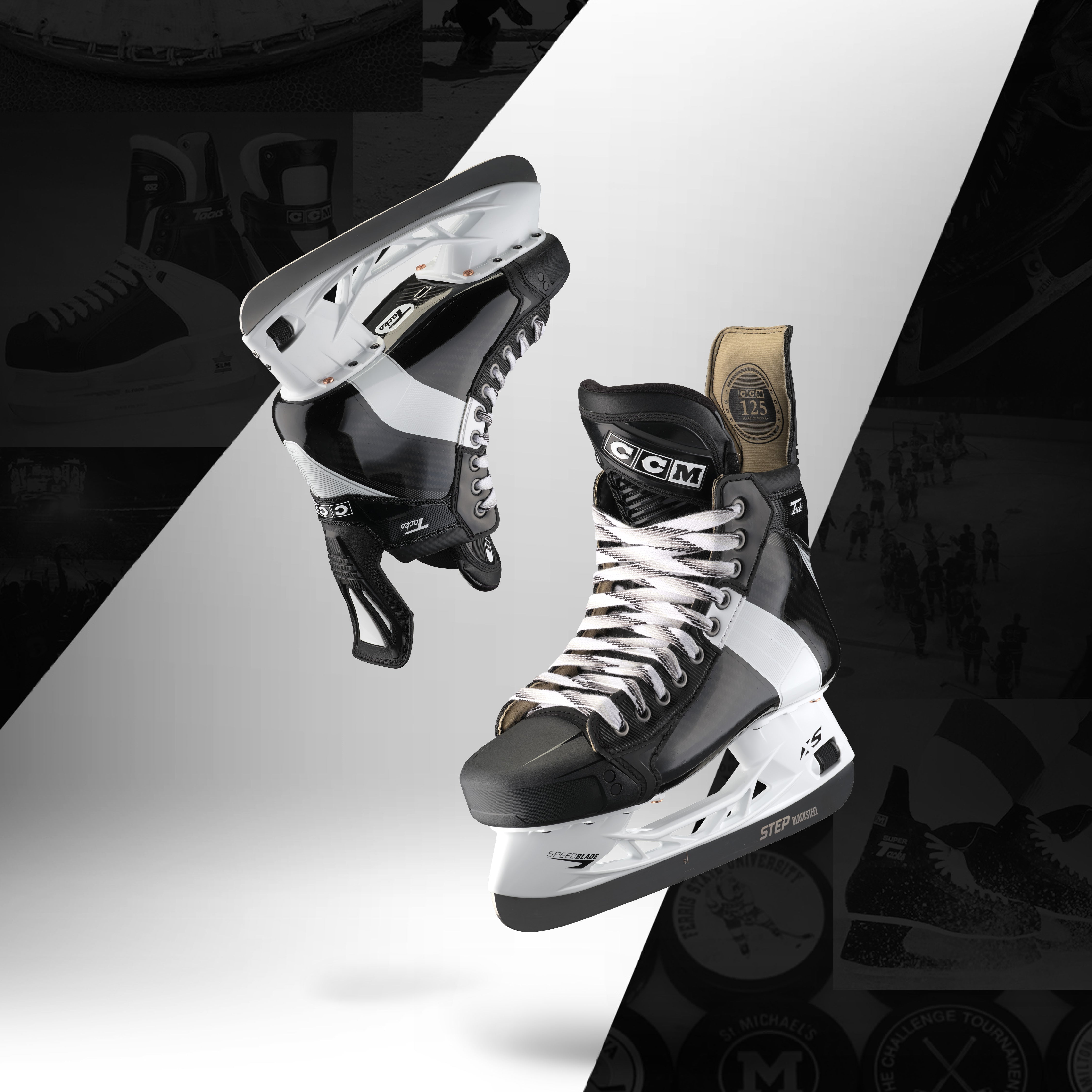 CCM Tacks 652 Retro Skates - Limited Edition