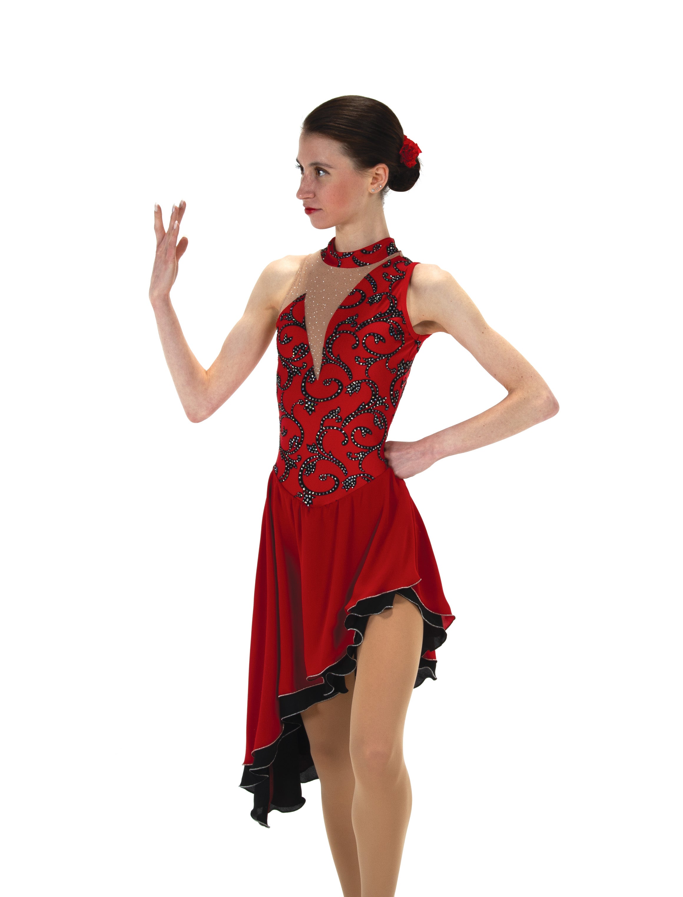 207 Tango on Fire Dance Dress by Jerry's