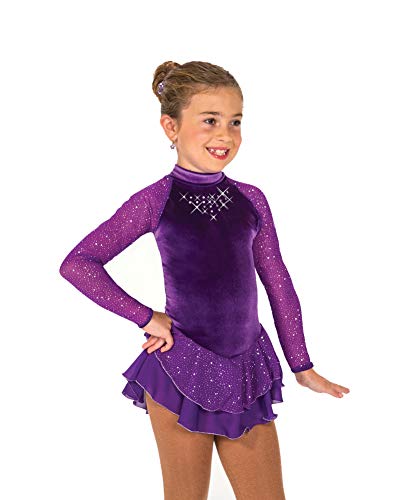 155 Star Shine Skating Dress in Purple by Jerry's