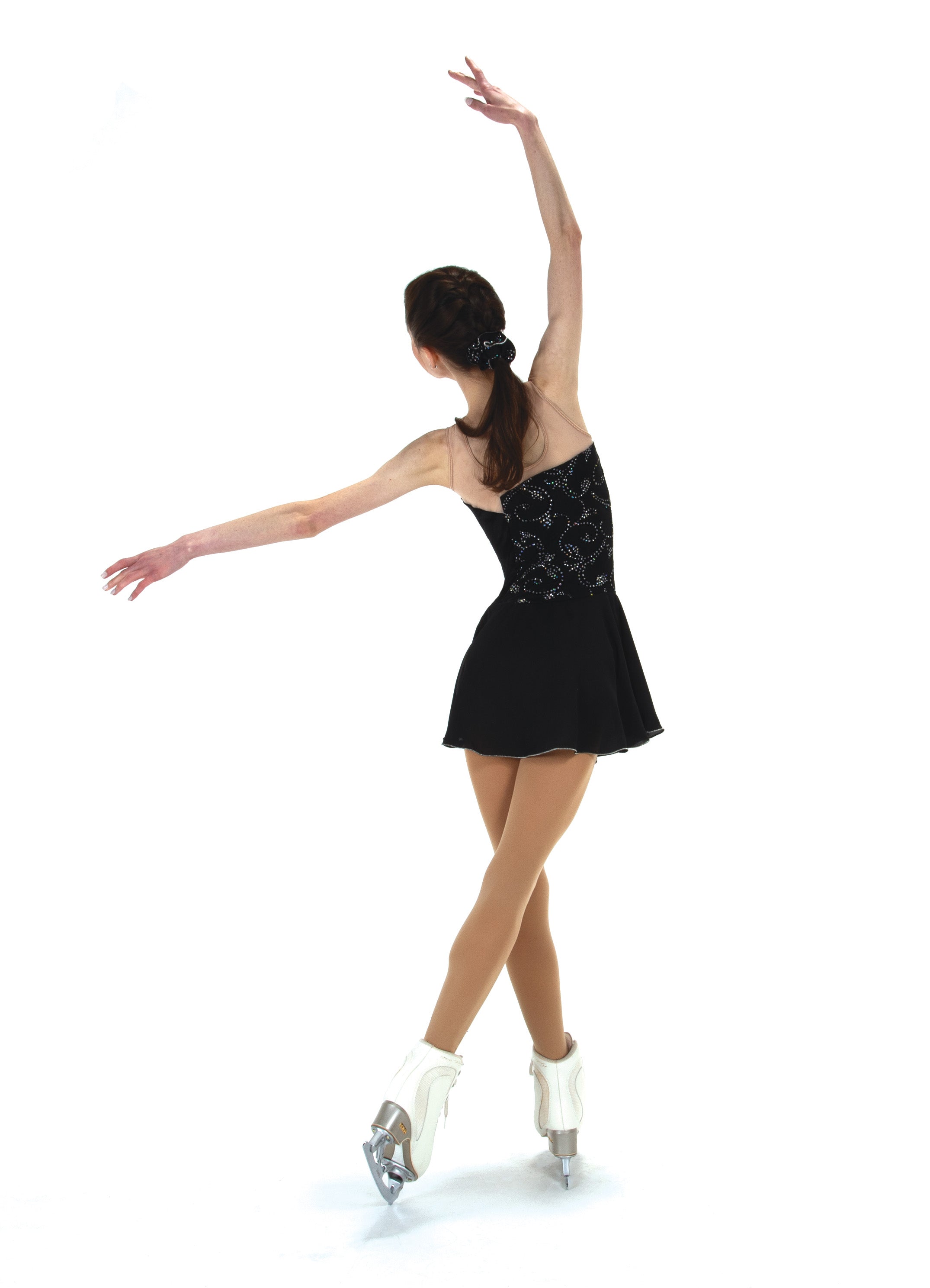 521 On the Edge Skating Dress in Black by Jerry's