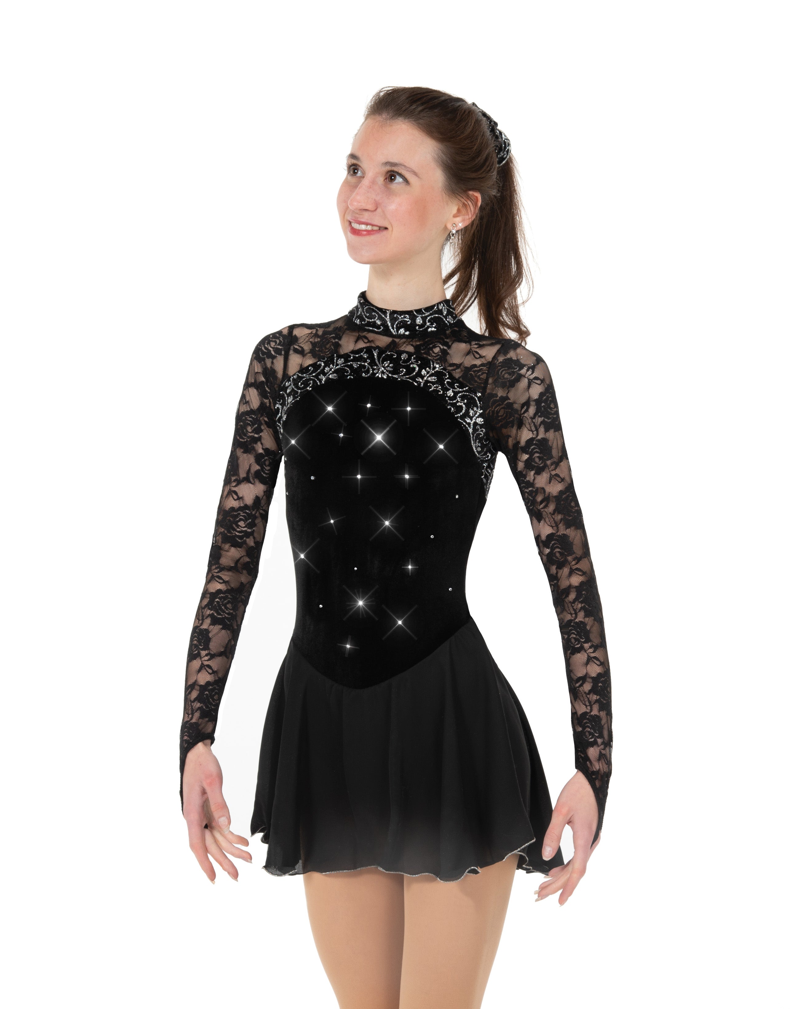 524 Lace Vivace Skating Dress by Jerry's