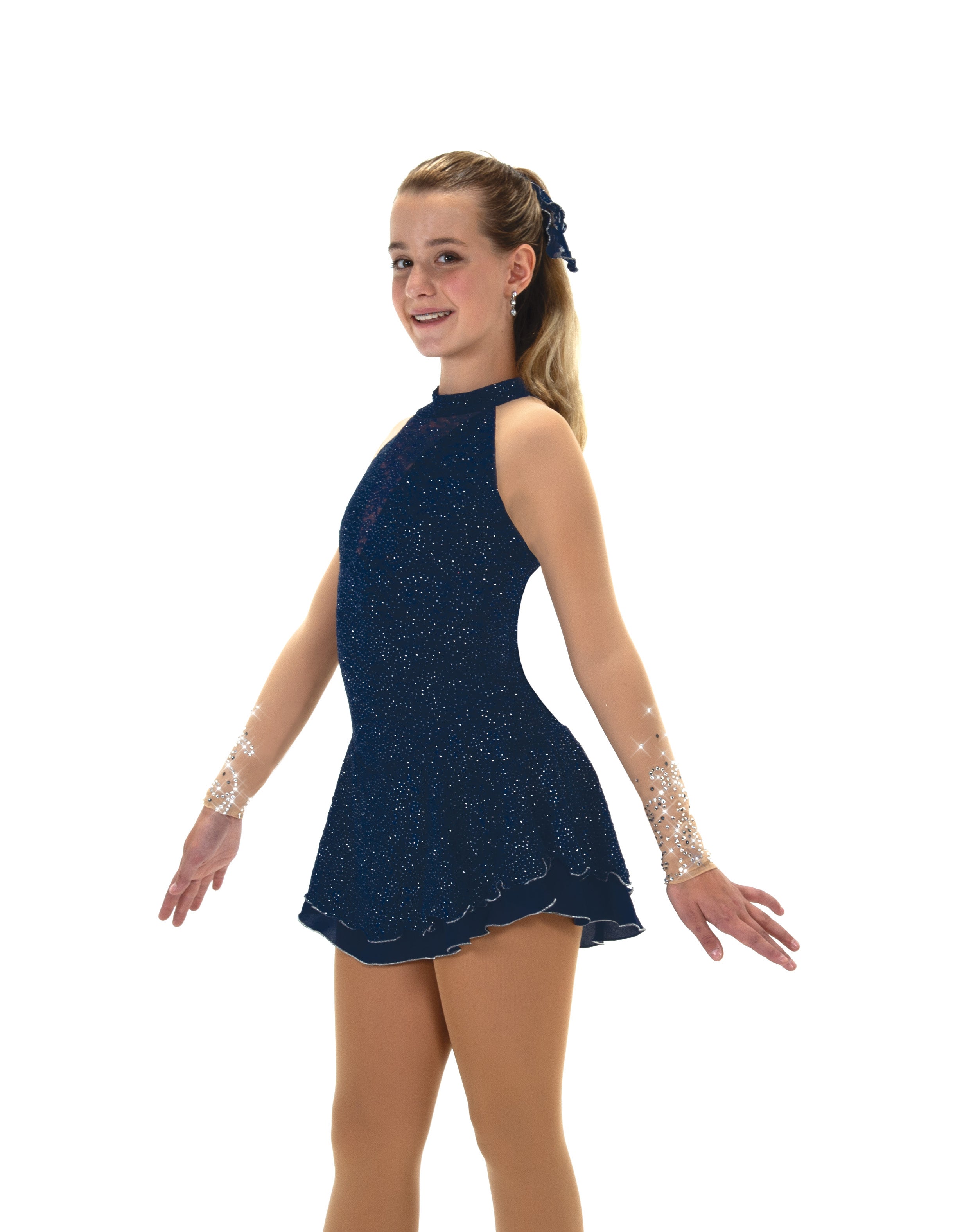 546 Daybreak Skating Dress in Indigo Blue by Jerry's