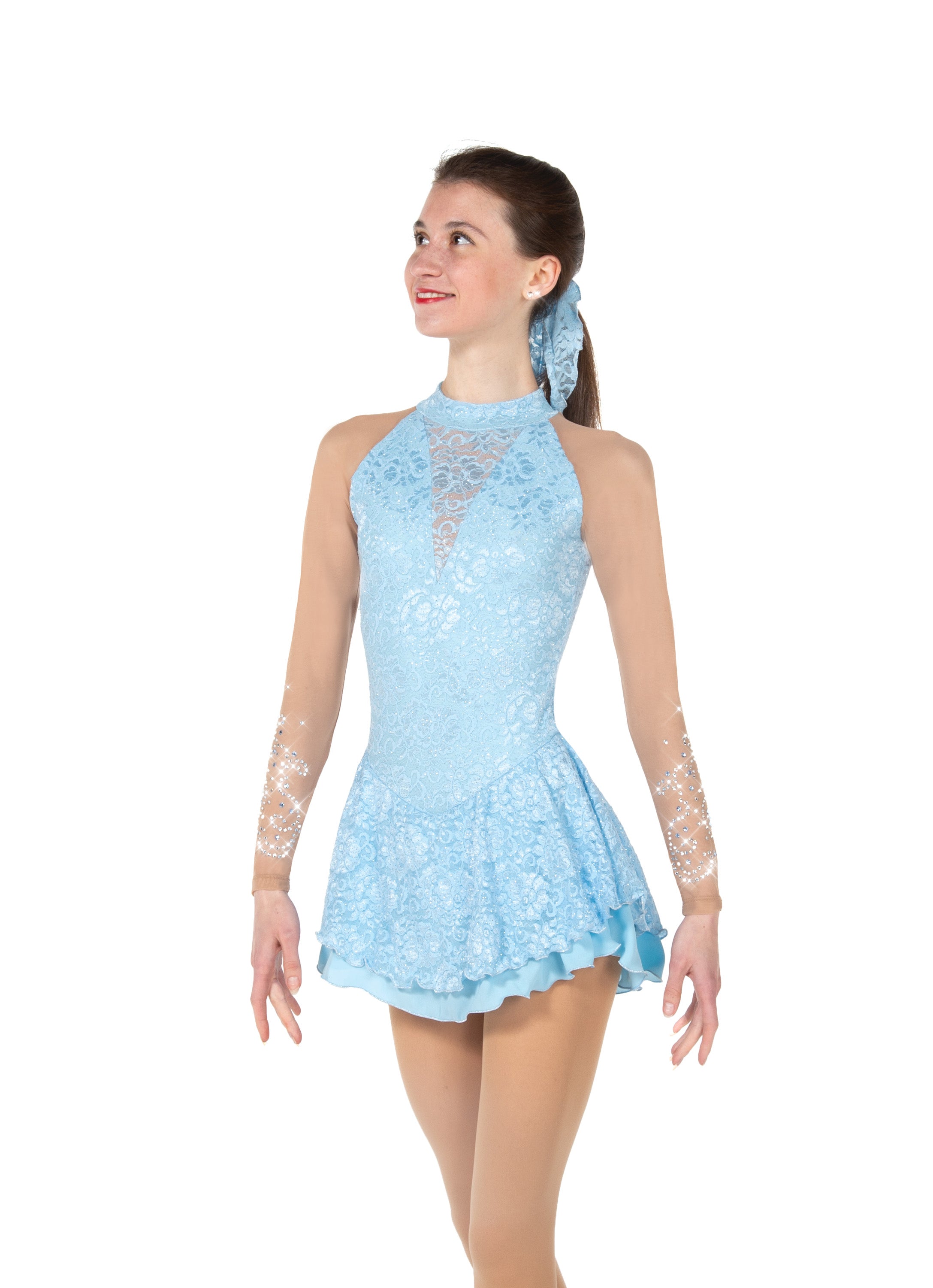 546 Daybreak Skating Dress in Mist Blue by Jerry's