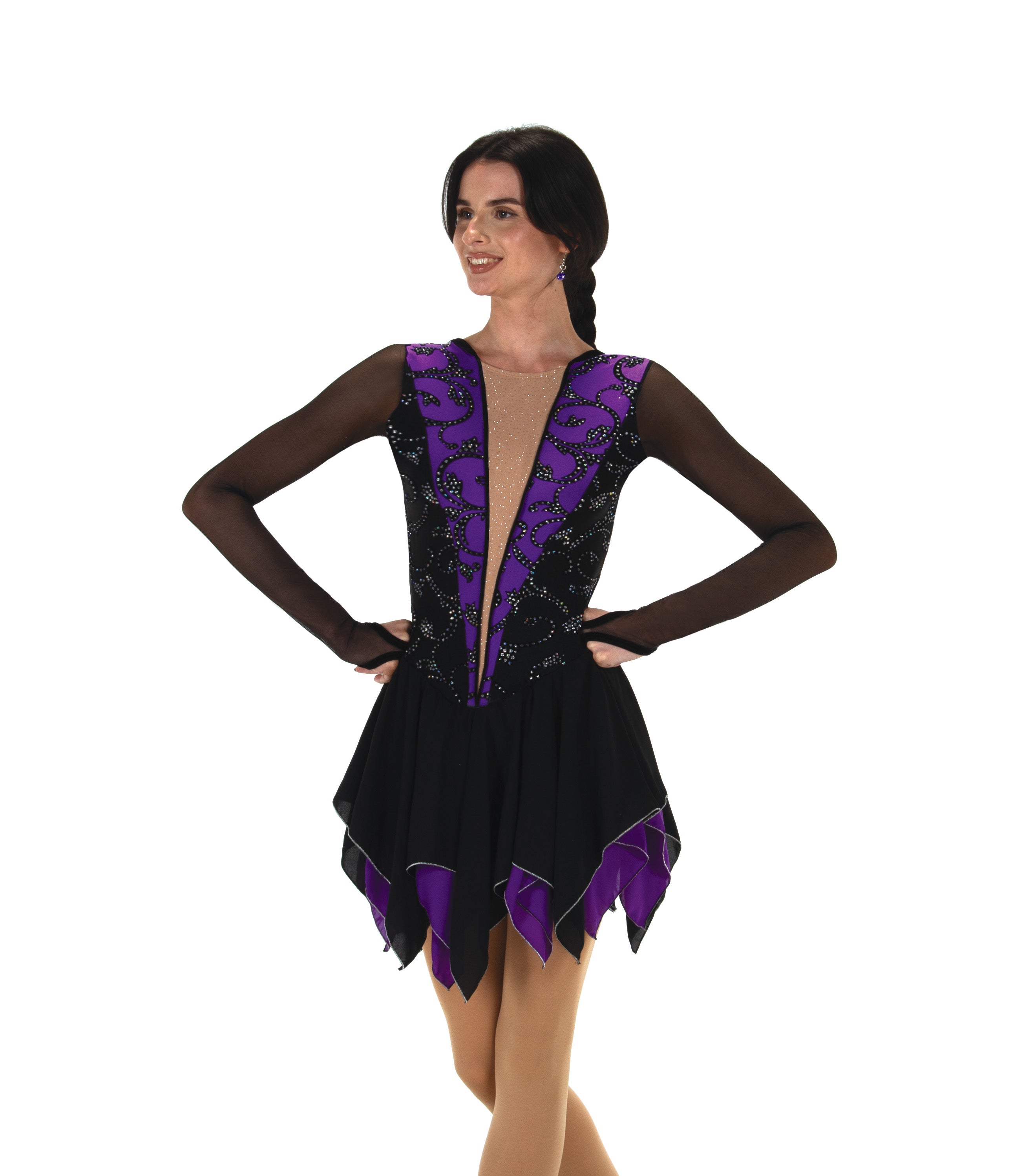 579 Abracadabra Skating Dress by Jerry's