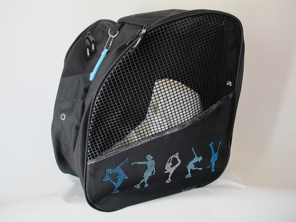 Ice H Skate Backpack Style Rhinestone Carry Bag