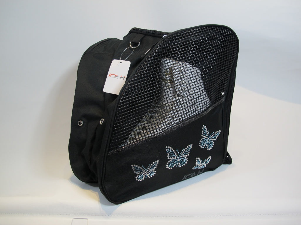 Ice H Skate Backpack Style Rhinestone Carry Bag