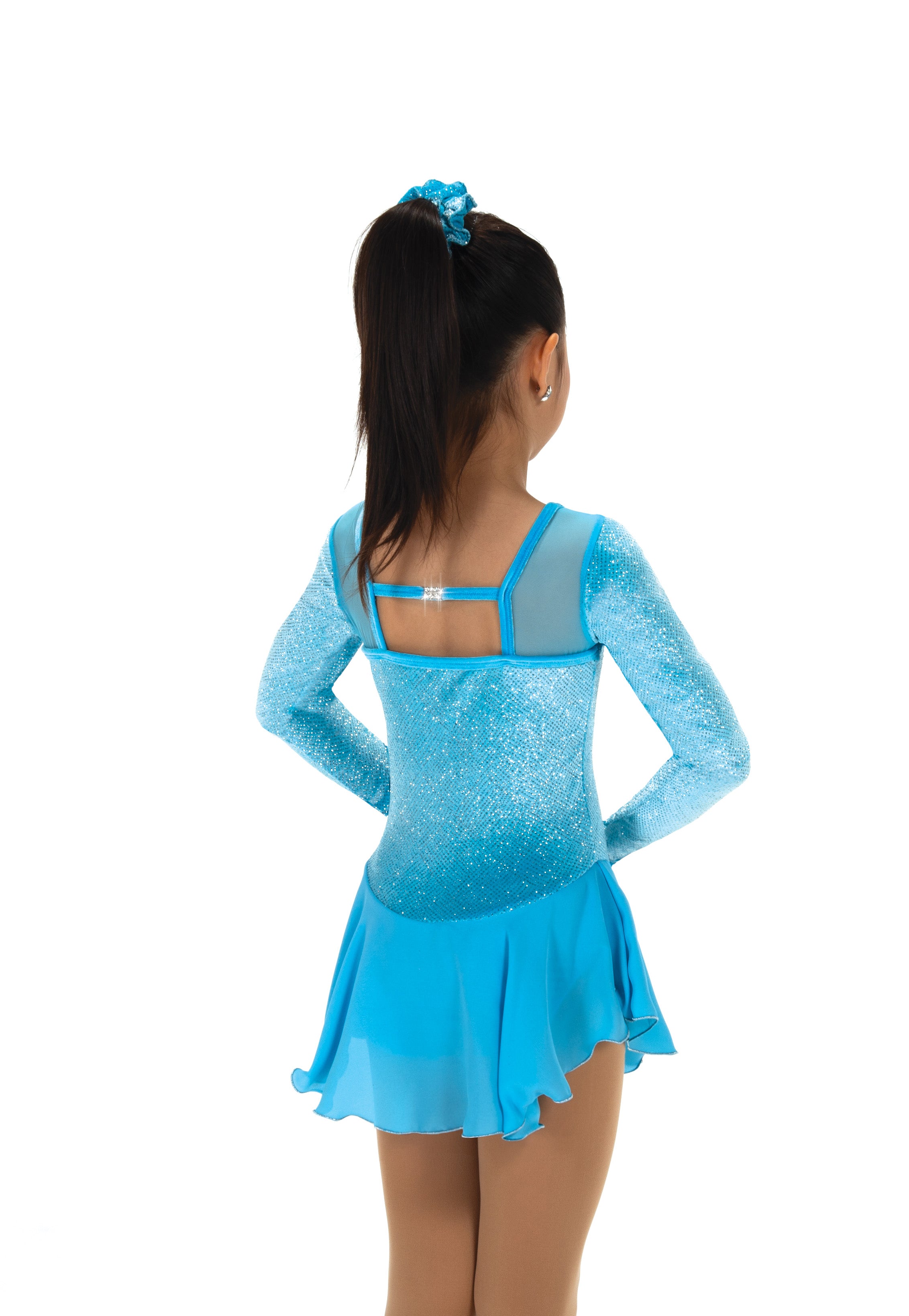 647 Brilliance Skating Dress in Blue by Jerry's