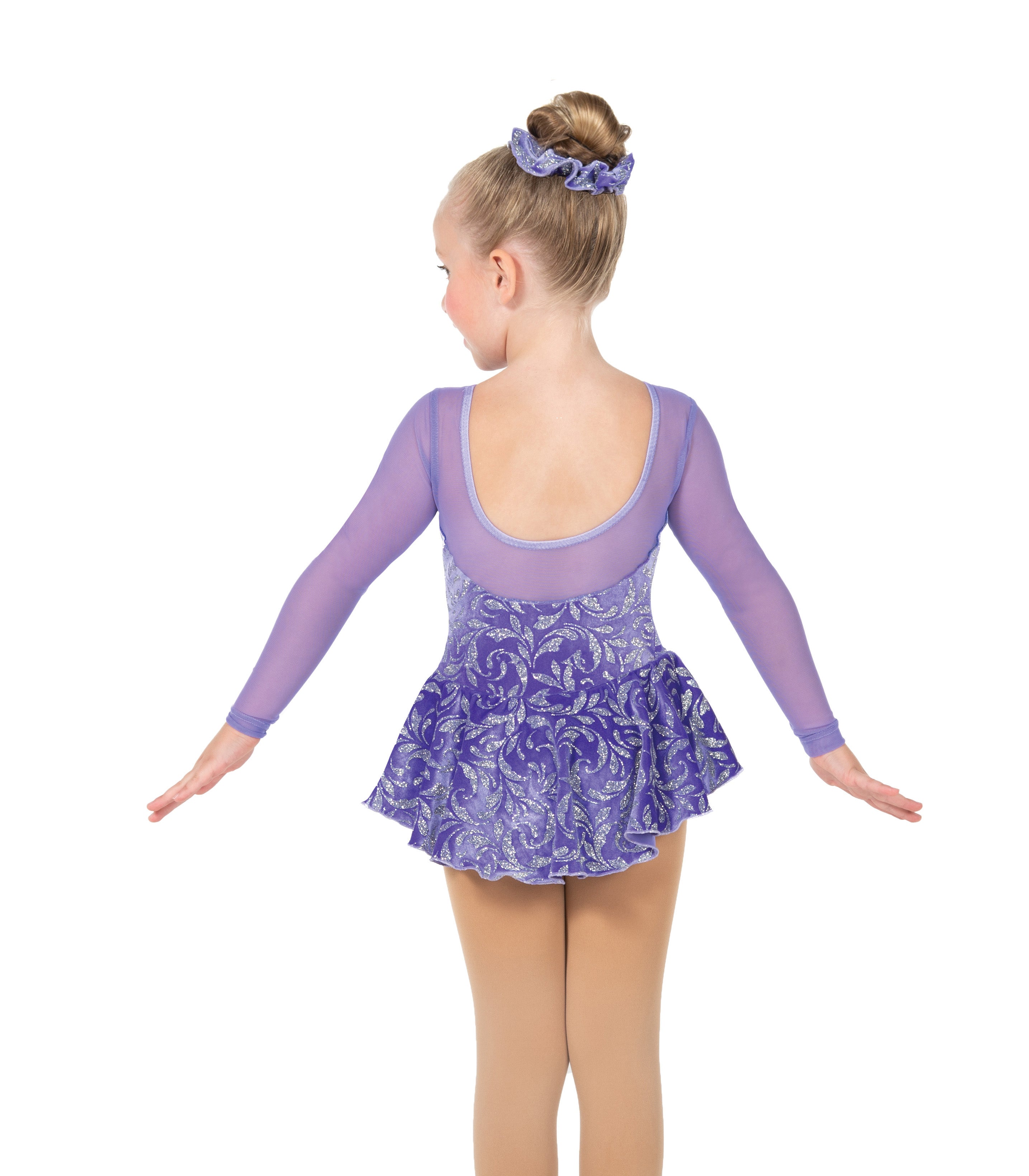 677 Ice Whirl Skating Dress in Purple by Jerry's