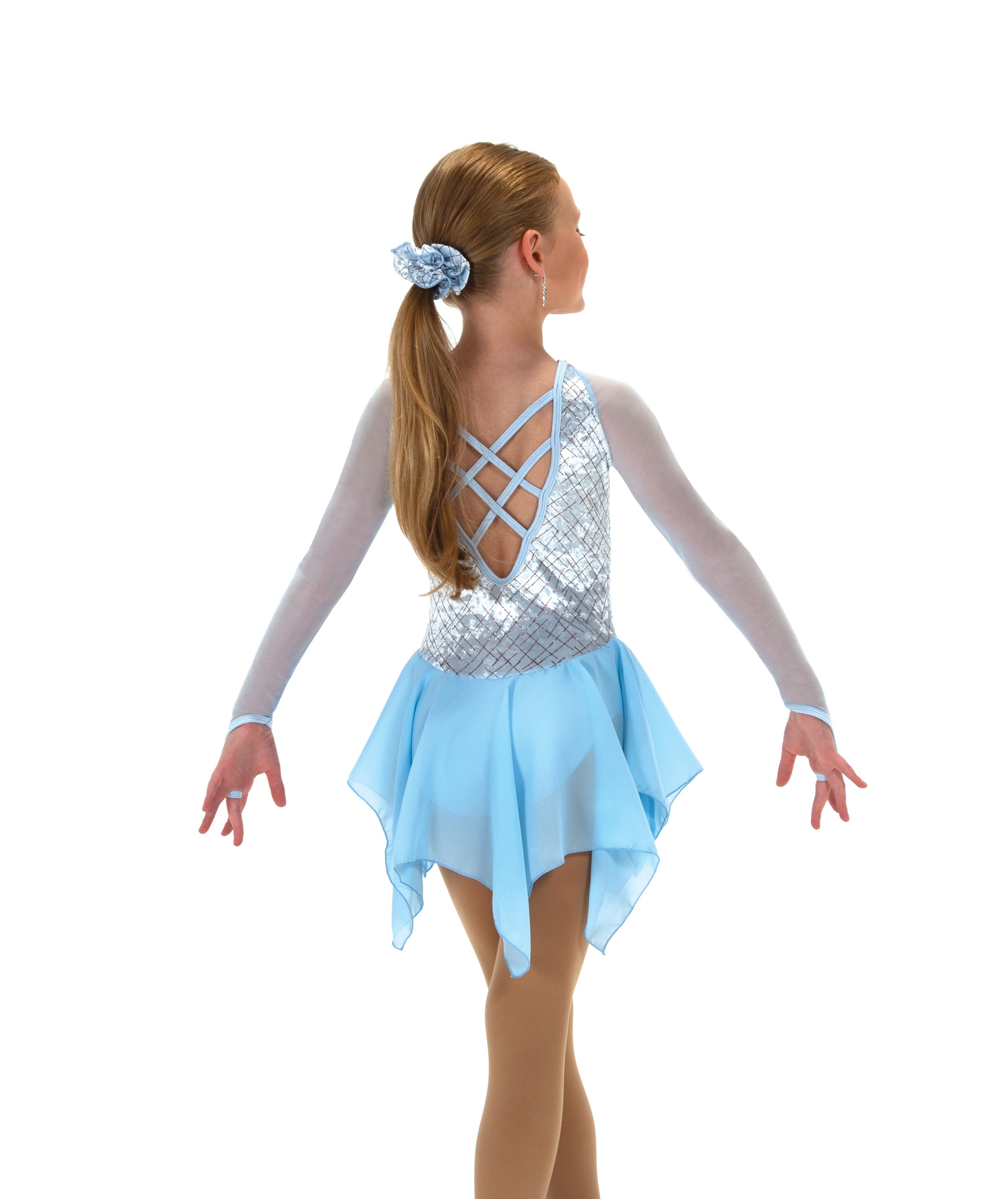 687 Clear Ice Skating Dress by Jerry's