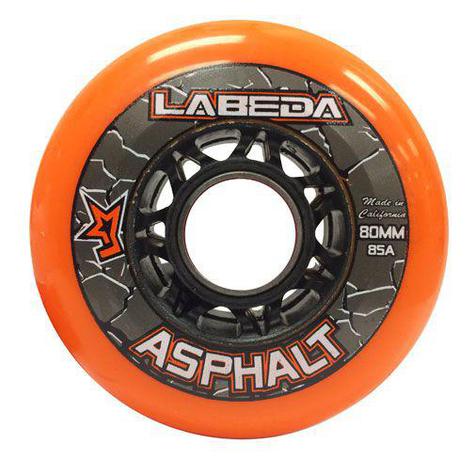 Labeda Inline Hockey Wheels Asphalt - Pack of 4