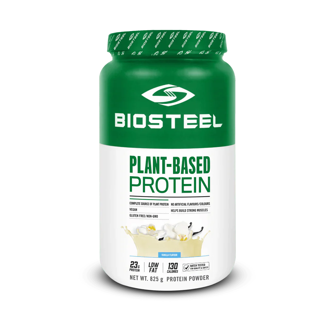 BioSteel Plant Based Vanilla Protein Powder - 825g (25 servings)