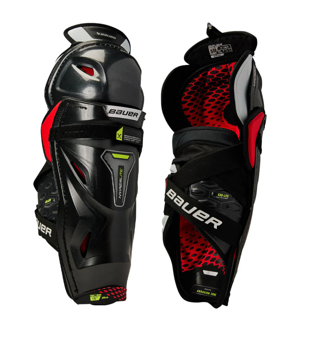 Bauer Vapor Hyperlite Shin Guards - Intermediate