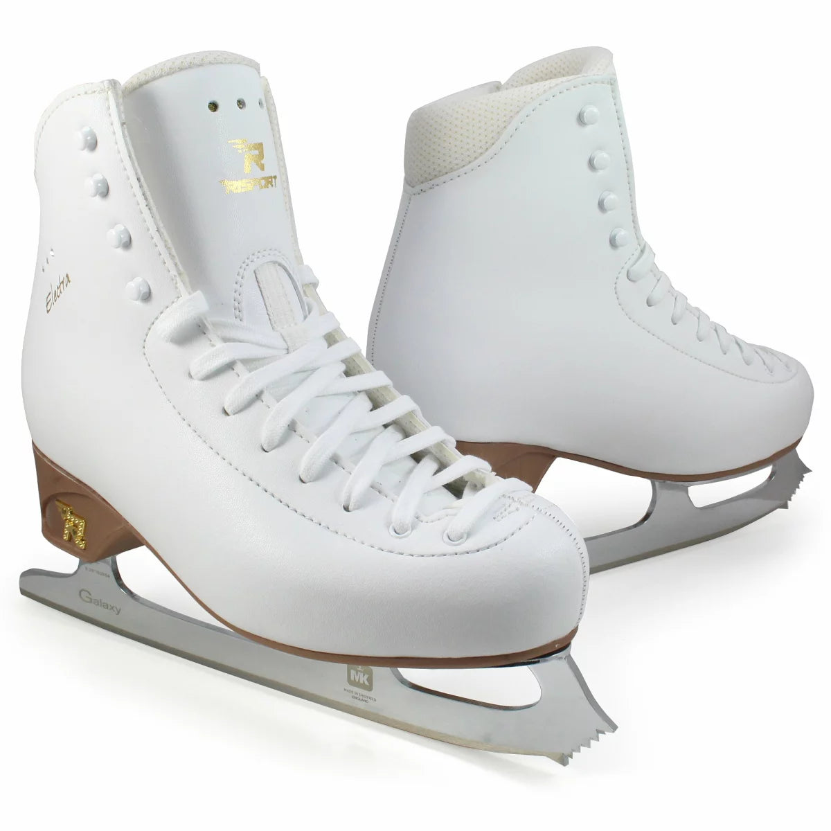 Risport Electra Light Figure Skates in White  - Sizes 200 - 255